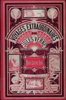 Jules Verne, "Nord contre sud", couverture
