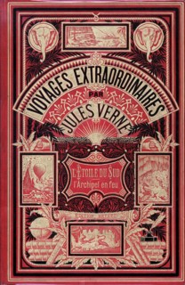 Jules Verne, "L'Etoile du Sud. L'Archipel en feu", couverture