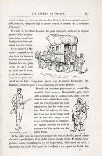 Jules Verne, "Dix heures en chasse", illustration