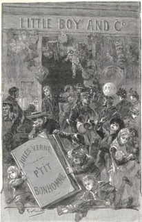 Jules Verne, "P'tit Bonhomme", frontispice