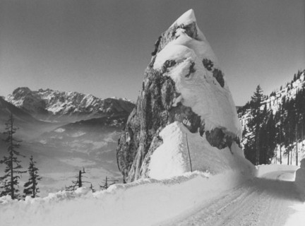Route d'accès au Le Nid d'Aigle (Berghof), résidence d'Adolf Hitler à Berchtesgaden