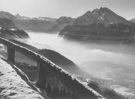 Le Nid d'Aigle (Berghof), résidence d'Adolf Hitler à Berchtesgaden : route d'accès.
