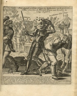 The Adventures of Don Quichotte and Sancho Pansa. Illustration