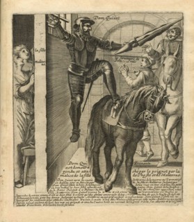 The Adventures of Don Quichotte and Sancho Pansa. Illustration