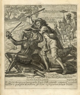 Les Aventures de Don Quichotte et Sancho Pansa. Illustration