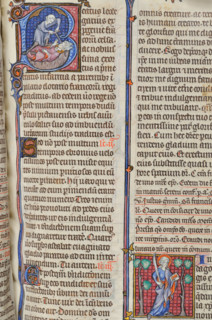 Saint Léger (en haut à gauche), sainte Aurea (en bas à droite)