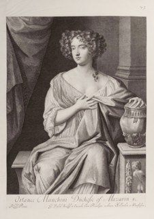 Edelinck, Lely (d'après) Lely, Hortense Mancini