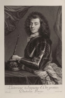 Drevet, (after) de Troy, Louis Auguste de Bourbon