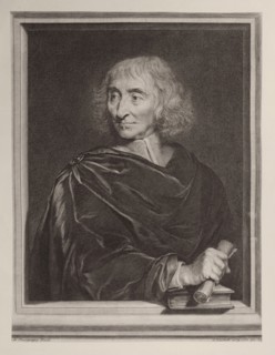 Robert Arnauld d'Andilly, Edelinck, (after) de Champaigne
