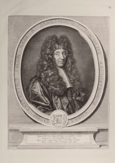 Guy-Crescent Fagon, Edelinck, (after Rigaud)