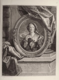 Drevet, (d'après) Rigaud, Maria Serre