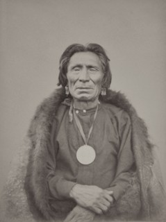Portrait of 'Red Indian' Chief Yellow Smoke