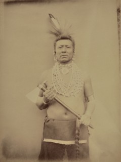 Portrait of 'Red Indian' Hard Chief