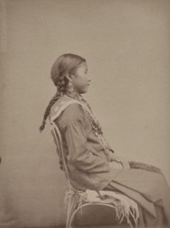 Portrait of 'Red Indian' Mik-Tekhe