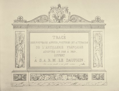 Traité d'artillerie française au 19e siècle