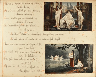Travel diaries of an English family in Monte Carlo in 1912