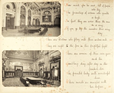Travel diaries of an English family in Monte Carlo in 1912