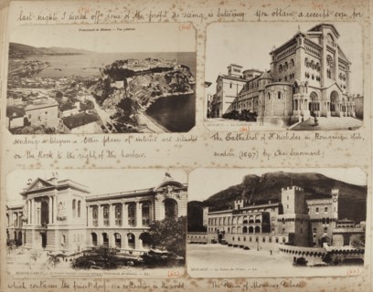 Travel diaries of an English family in Monte Carlo in 1912