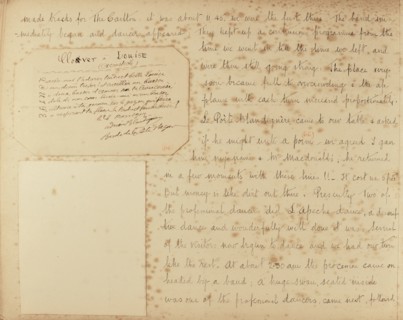 Travel diaries of an English family in Monte Carlo in 1912