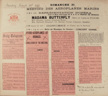 Travel diaries of an English family in Monte Carlo in 1912