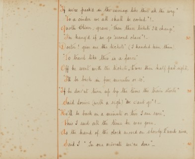 Travel diaries of an English family in Monte Carlo in 1912