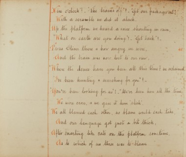 Travel diaries of an English family in Monte Carlo in 1912