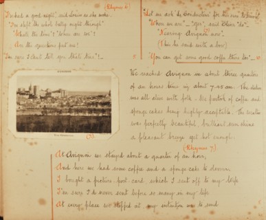 Travel diaries of an English family in Monte Carlo in 1912