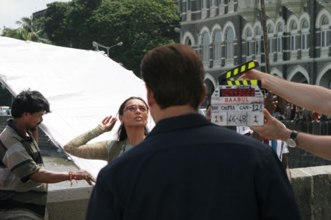 Baabul (tournage)