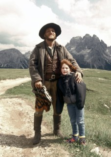 Tchéky Karyo et sa fille Liv, 1988