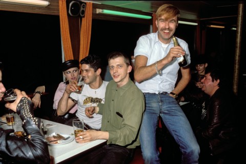 Soirée d'anniversaire du journaliste Jörg Hoppe, 1983