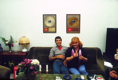 Georgi Gogow et sa femme, vers 1980