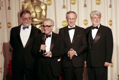 Francis Ford Coppola, Martin Scorsese, Steven Spielberg et George Lucas, 25 février 2007