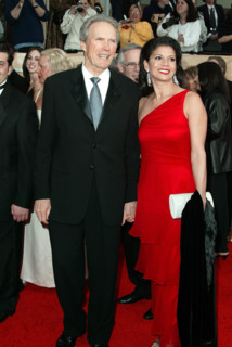 Clint Eastwood et son épouse Dina Ruiz