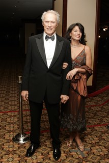Clint Eastwood et sa femme Dina