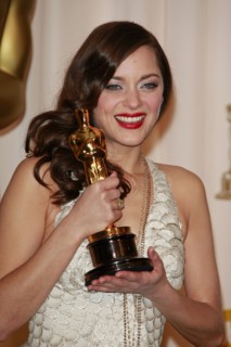 Marion Cotillard aux Oscars, 24 février 2008