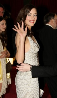 Marion Cotillard aux Oscars, 24 février 2008