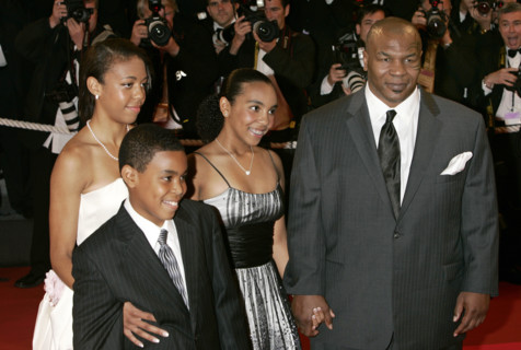 Mike Tyson en famille
