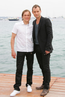 Jeremy Gilley et Jude Law - Festival de Cannes, mai 2008