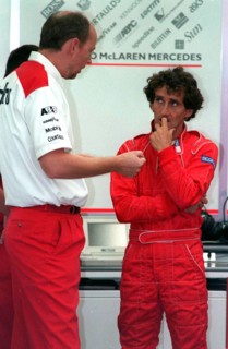Alain Prost et ingénieur