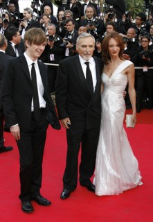 Dennis Hopper avec sa femme et son fils