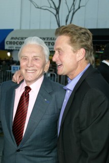 Kirk Douglas, Michael Douglas