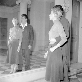 Michèle Morgan et Henri Vidal