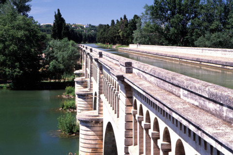 Béziers, canal-bridge