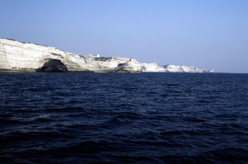 Côte entre le phare de la Madonette et l'île de Fazzio