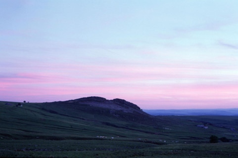 View from the  D631 road towards Marmaille