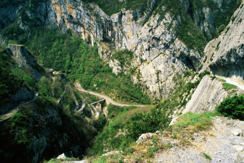 Le Portalet and La Mâture path