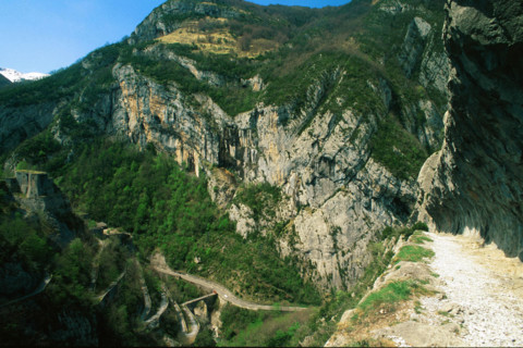 Le Portalet and La Mâture path