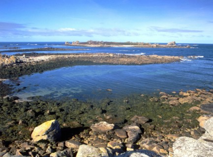 View from the environs of Pointe de Saint-Gonvel towards the West, Yock Island