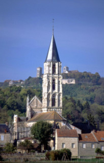 Vue de Saint-Père en direction du nord-est, Saint-Père et Vézelay