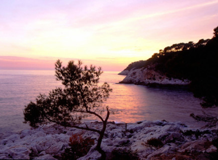 Calanque du port d'Alon
